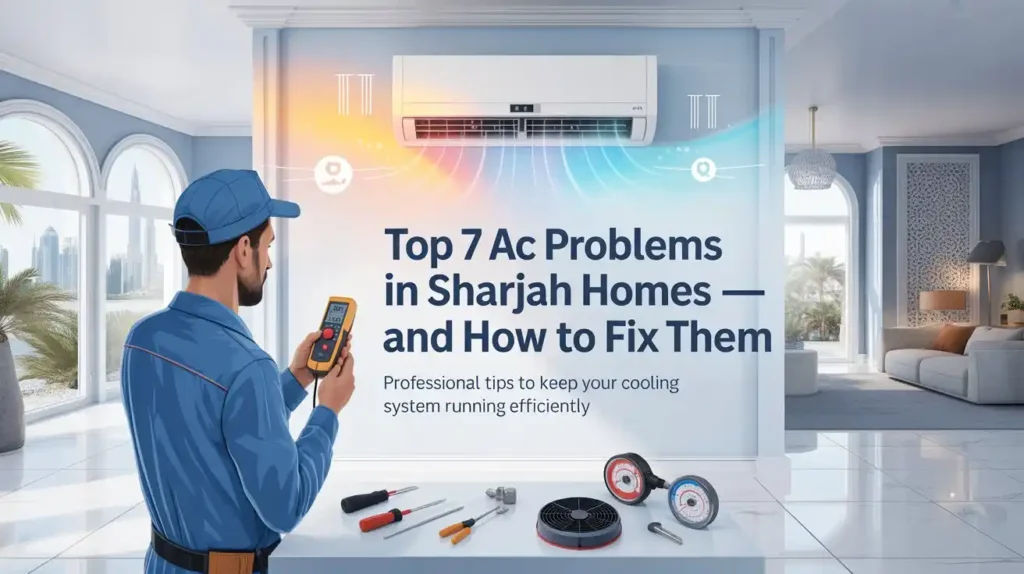 Top 7 AC Problems in Sharjah Homes — and How to Fix Them (3)