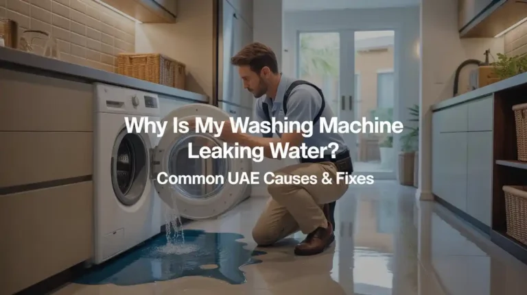 Why Is My Washing Machine Leaking Water Common UAE Causes